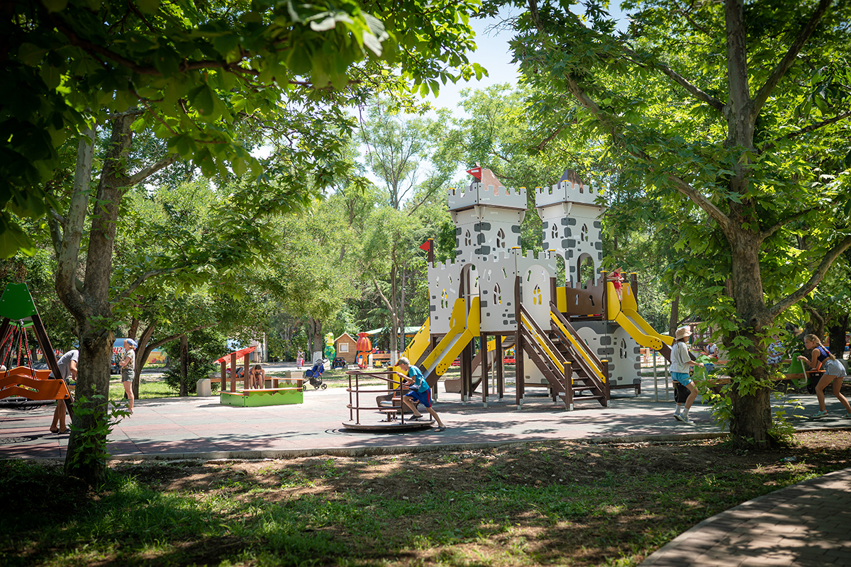 Комсомольский парк Феодосия 
